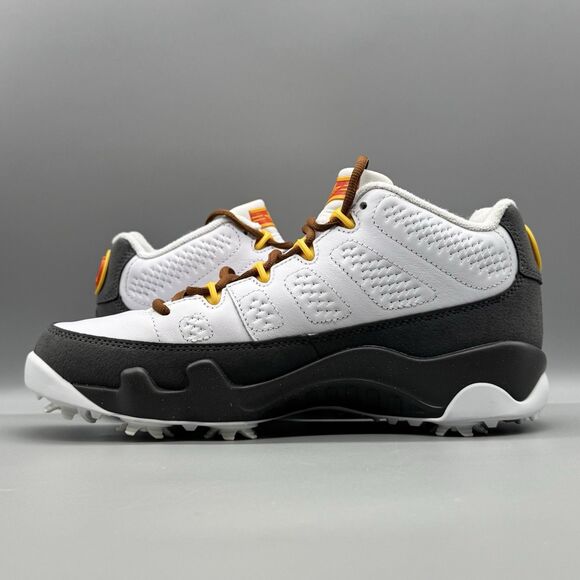 Nike Air Jordan 9 Golf Low US Open Size 7.5 Men\'s (FN6931-100) White Grey NEW main image 4